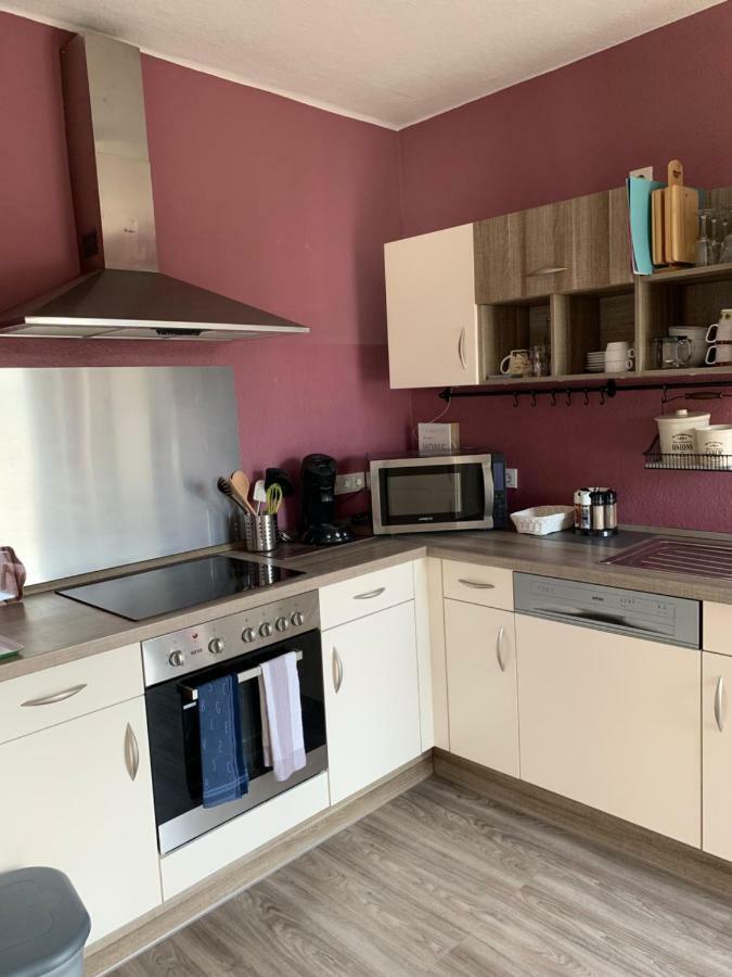 Moderne Ferienwohnung Mit Balkon Im Schoenen Saarland 迪林根安得萨尔 外观 照片